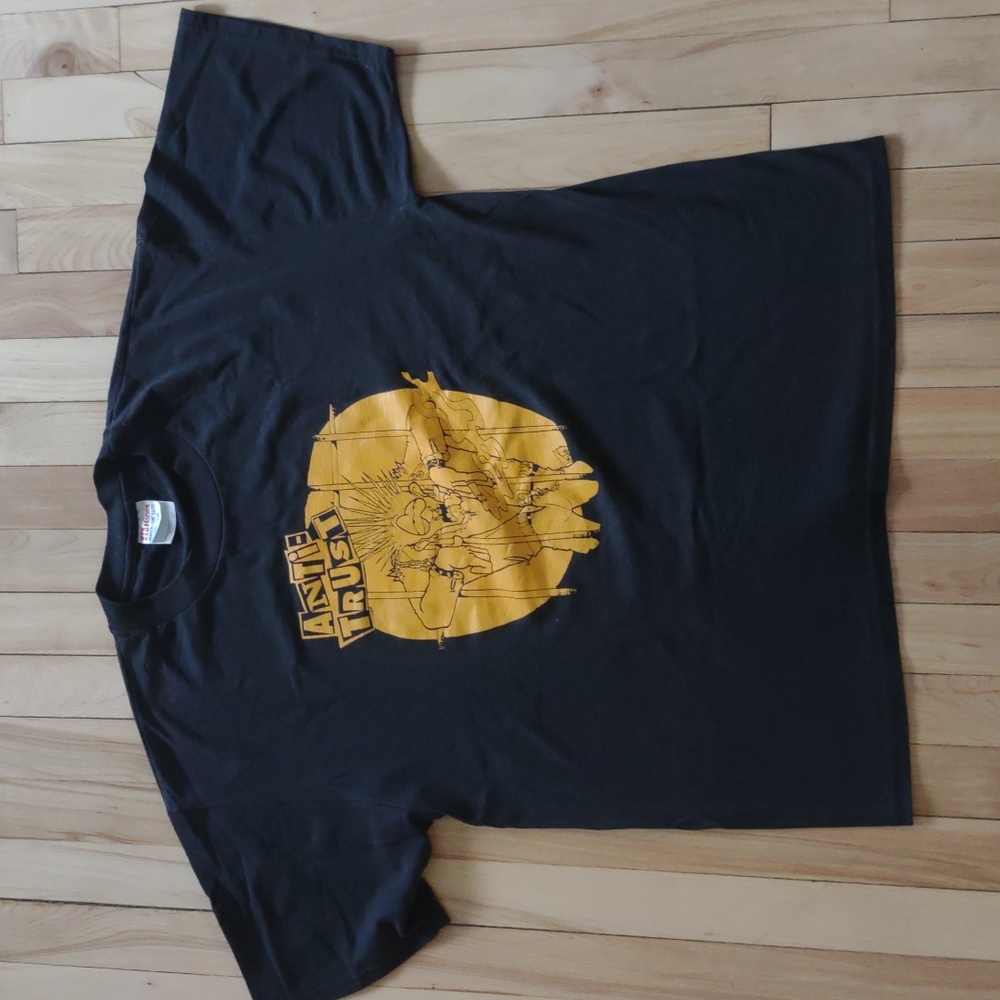 Vintage Antitrust Hanes Heavyweight 50/50 T Shirt